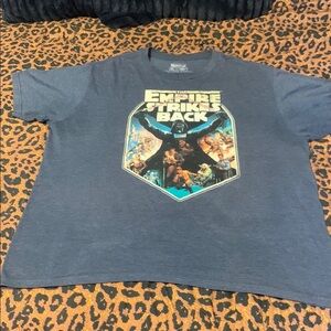 Star Wars Empire Strikes Back Graphic Tee - Dark Blue